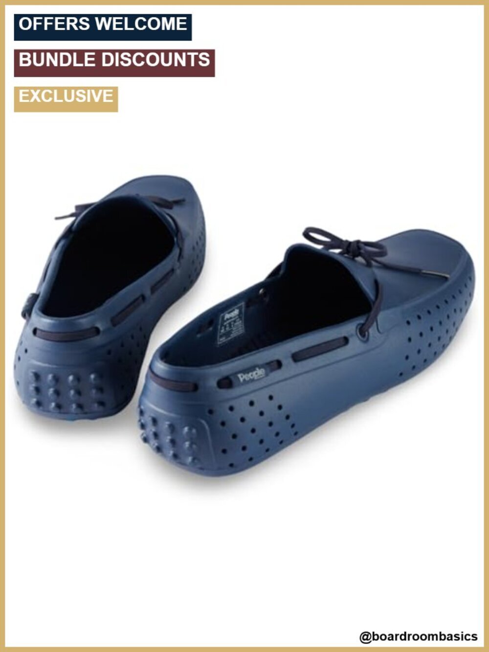 Lightweight Rubber EVA Loafers, Slip-On Boat Shoes for Men & Women, Waterproof - Picture 5 of 6